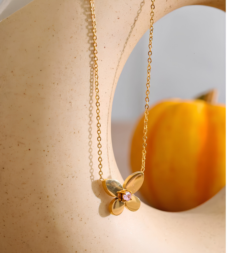 Flutter Heart Necklace