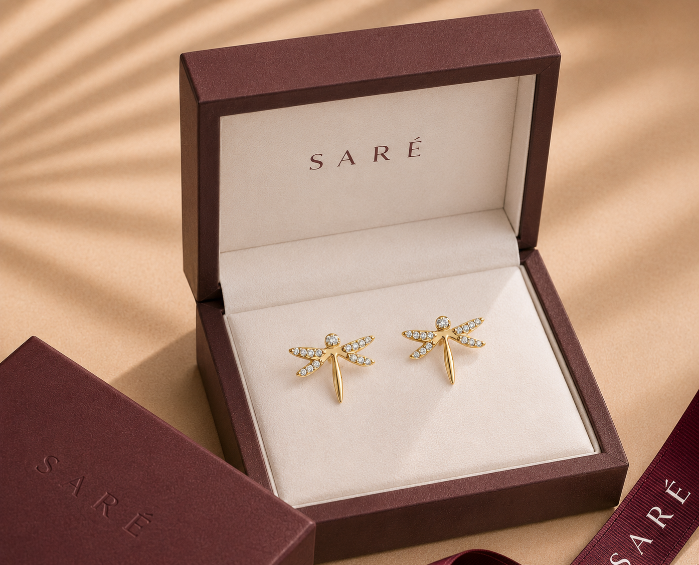 Libellule Drop Earrings