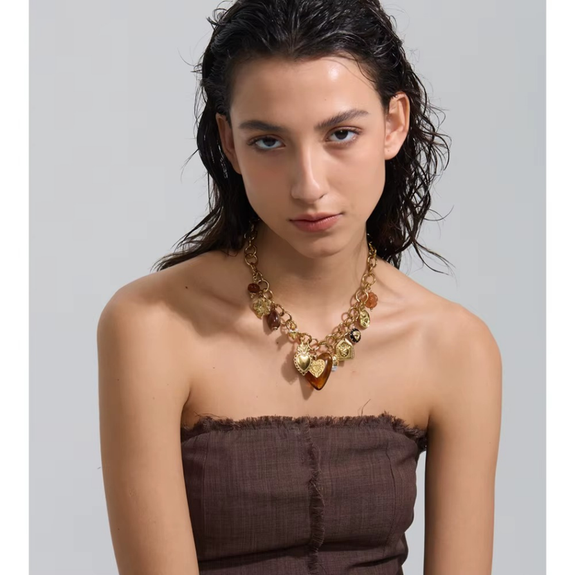 Vintage Amor Necklace