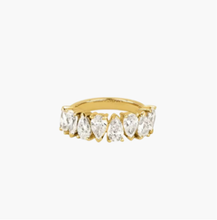 Eternity Pear Ring