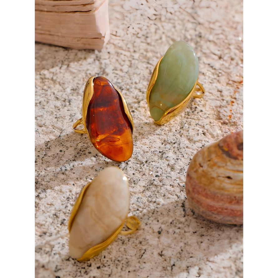 The Geo Resin Ring