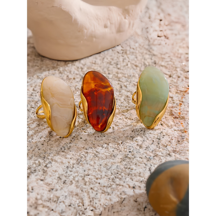The Geo Resin Ring