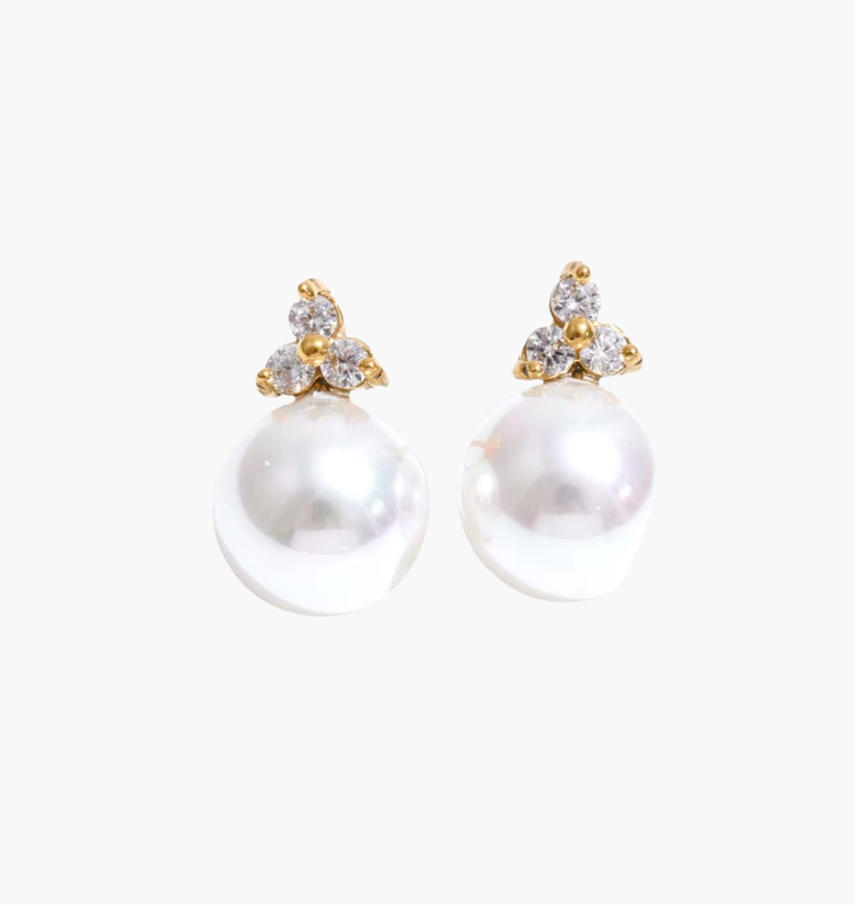 Caldera Pearl Studs